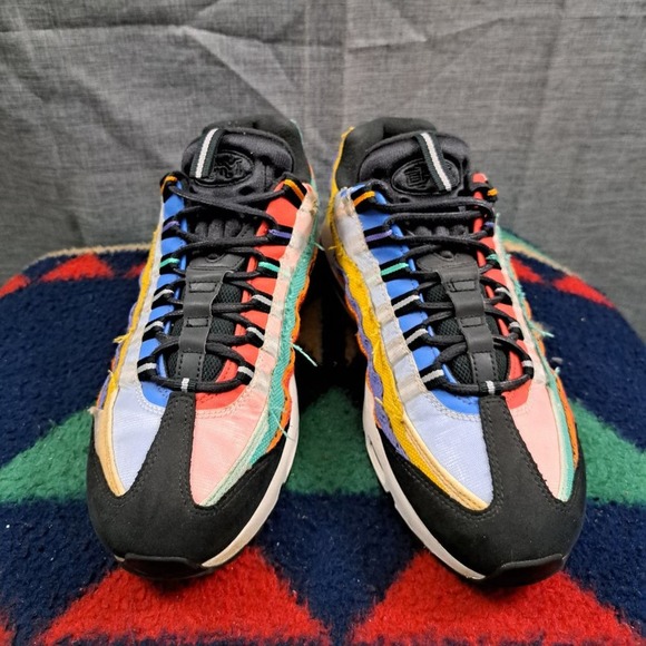 %Nike Air Max 95 Black History Month 2019 Men size 9 CT7435-901 A4 main image 12
